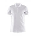 Craft Sport Polo Core Unify (functional recycled polyester) white Men